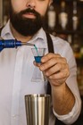 Clear Plastic Super Double Jigger Shot Glass Mixed Drink Measurer 