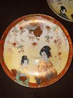 Japanese    geisha Girl    Decorative Saucers