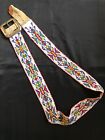 Antique--vintage Beaded Native American-indian  Belt   Seed Beads  35 Inches