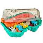 Kids Wooden Railway Set Train Set With Case Spark Create Imagine New