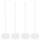 Rockville Saber Stand X4 White Stands For Rock Saber Lights travel Bag  4 Pack 
