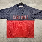 Fanatics Cardinals Pullover Rain Jacket 2xl Mens Mlb Red Blue Windbreaker
