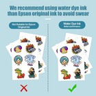 Stampcolour Printable Vinyl Sticker Paper transparent 30 Clear Self-adhesive    