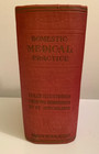 Antique 1921 Domestic Medical Practice Book Fully Illustrated Frank Miller Md