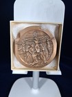 1963 Rare Medal - Jesus On Crucifix - Signed By Artist Henry Vanwolf