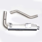 Hmf Honda Rincon 650 Slip On Exhaust Brushed   Jets  03-05 