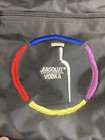 Absolut Vodka Duffle Bag Shoulder Strap Black Blue Colorful