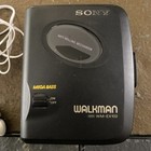 Sony Walkman Wm-ex102 Cassette Player Tested Working 90s Mega Bass Vintage Black