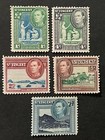 Travelstamps  St  Vincent Stamps - Lot Of 5 Mint No Gum Kgvi Mng