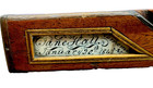 19th Century Treen Knitting Sheath 7  Dated 1847