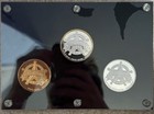 Enviromint Hideo Nomo 1995 Asg Proof Set 3 Coin 24kt Gold Pure Silver Bronze  95