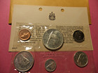 1967 Canada Silver Dollar 6-coin Cameo Proof-like Set In Wafer