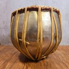 Tabla Bayan dugga Drum Traditional Tabla Drum With Leather Straps Poor Condition