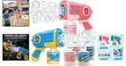 Colorful 2-pack Bubble Guns For Kids - Powered With Led Lights   Bubble Solution