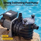 New 3 4 Hp Swimming Pool Pump In above Ground W  Motor Strainer Filter Basket