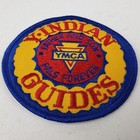 4  Iron On Embroidered Ymca Y Indian Guides Patch Father Son Pals Forever Usa