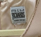 Vintage R   M Richards Karen Wong Mother Of The Bride Dress Size 10 Dusty Pink