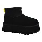 Ugg Classic Mini Dipper Black Suede Women s Boots Us Size 7