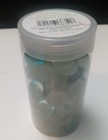 Ashland Glass Mosaic Gems Aqua  Teal  Clear Decorative Filler Stones 18 Oz