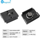 2 Pack Quick Release Plate With 1 4 -20 Screw For Bogen 3157n Manfrotto 200pl-14