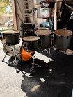 Custom Creation Drums 4pc Maple Kit   Pork Pie 13x7 5 Snare     Played Hard  Ready