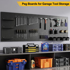 10 Pcs Metal Pegboard Panels  16 x12  Heavy Duty Peg Boards For Garage And Garde