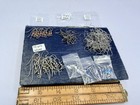 100  Pairs Vintage Ear Wires Silver Tone Earring Hooks Findings Jewelry Making