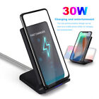 30w Wireless Fast Charger Stand Charging Dock For Apple Iphone 16 15 Samsung S25
