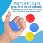 3 Pack Stress Relief Gel Squeeze Ball Exercise Finger Hand Grip Physical Therapy