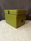 Vintage Wilson Wil-hold Sewing Pattern Craft Storage Box Avocado Green W content