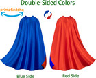 Adult Superhero Cape   Mask Set Double Sided Super Hero Capes And Mask For Men