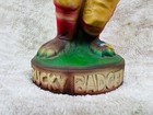         wisconsin Badgers Bucky Badger Football 1974 Ezra Brooks Decanter Empty        