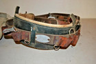 Klein Tools 5266n23 Lineman Leather Climbing Tool Belt W pouch  Size 38-46