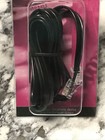 7 Ft Modular Telephone Cord Black
