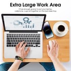 Bamboo Laptop Folding Lap Desk Notebook Table Portable Stand Adjustable Bed Tray