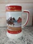 2025 Budweiser Holiday Stein 46th Anniversary Edition Christmas Mug Series Mint 