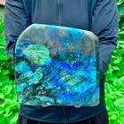 6 2lb Natural Gorgeous Labradorite Quartzcrystal Stone Specimen Healing