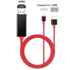 Phone To Hdmi Hdtv Av Tv Adapter Cable For Iphone 12 Pro Max Mini Ipad 9 8 7 6 5