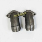 2 Pcs 3683870 Automobile Exhaust Manifold End For Cummins X15 Isx15 Qsx15