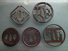 Five More Iron Tsuba Japanese Samurai Sword