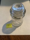 Hemingray Glass Insulator -9 Clear Glass Made In The Usa 11-48 20-48