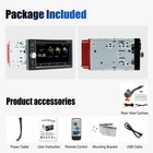 6 2inch Dvd Cd Player Touchscreen Car Radio Stereo Double Din With Backup Camera