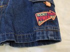 Vintage Rocket Power Kids Toddler Size 4 Jean Denim Shorts Nickelodeon Y2k