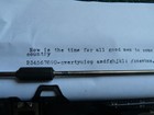 Antique Red Remington Portable Typewriter W  Hard Case