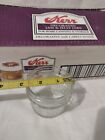 Vintage Kerr Decorated Jam And Jelly Jars Canning  4oz Jars   no Lids  