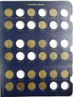 1909-1995 Whitman Lincoln Cents Book With Coins