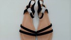 Women Gladiator Sandals Shoes Thong Flops T Strap Flip Flat Size Strappy Toe