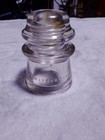 Hemingray-17 Clear Glass Insulator Vintage Made In Usa