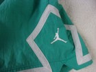 Nwt Jordan Brand Boys Nylon Shorts  Nylon  Teal  Pockets   45  Lined  M  L Or Xl