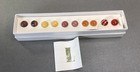Nib Lee Sands 5 Pairs Stud Pierced Post Earrings 10mm Cabochons In Warm Shades